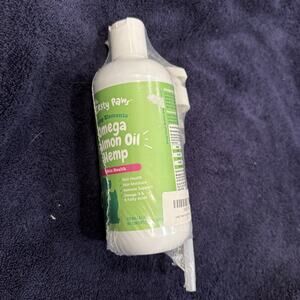 New Zesty Paws Omega Salmon Oil Hemp for Dogs Cats Omega 3 Food Supplement